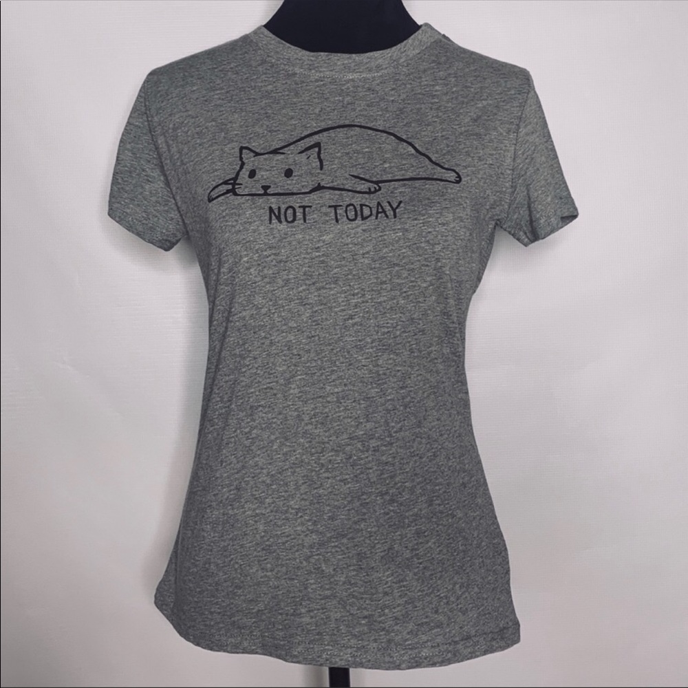 Cartoon Cat Graphic Tee - Picture 2 of 7